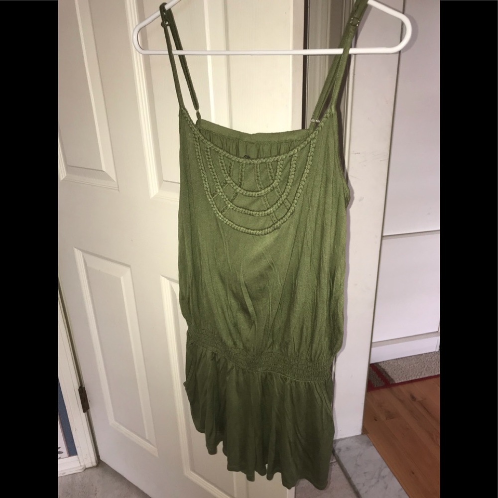 Jessica Simpson Army Green Romper